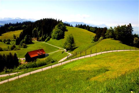 Landschaft am Vorarlberg