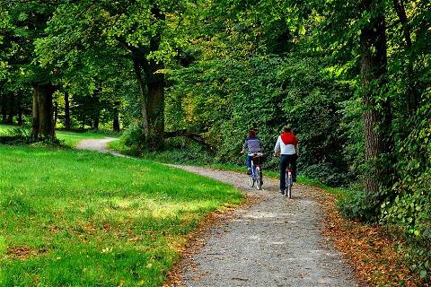 Rad fahren im Bauernhofurlaub im Chiemgau