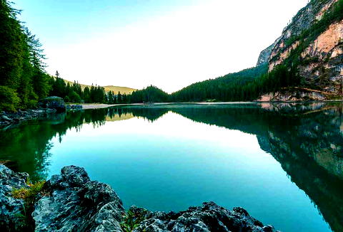 Bergsee in Südtirol