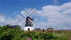Windmühle an der dänischen Nordsee